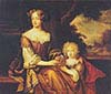 Duchess of Cleveland and her daughter Barbara Villiers